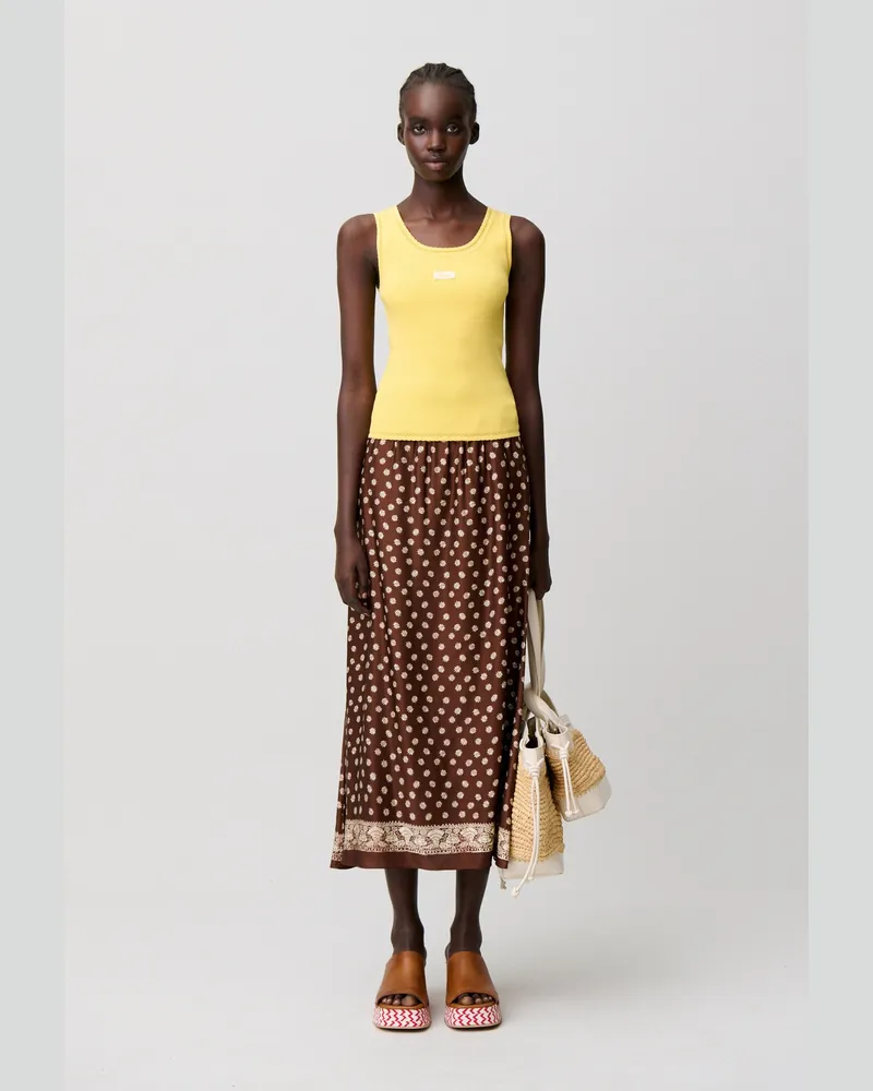 Claudie Pierlot Stricktop mit Rundhals Shea