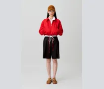 Kurzer Satin-Blouson