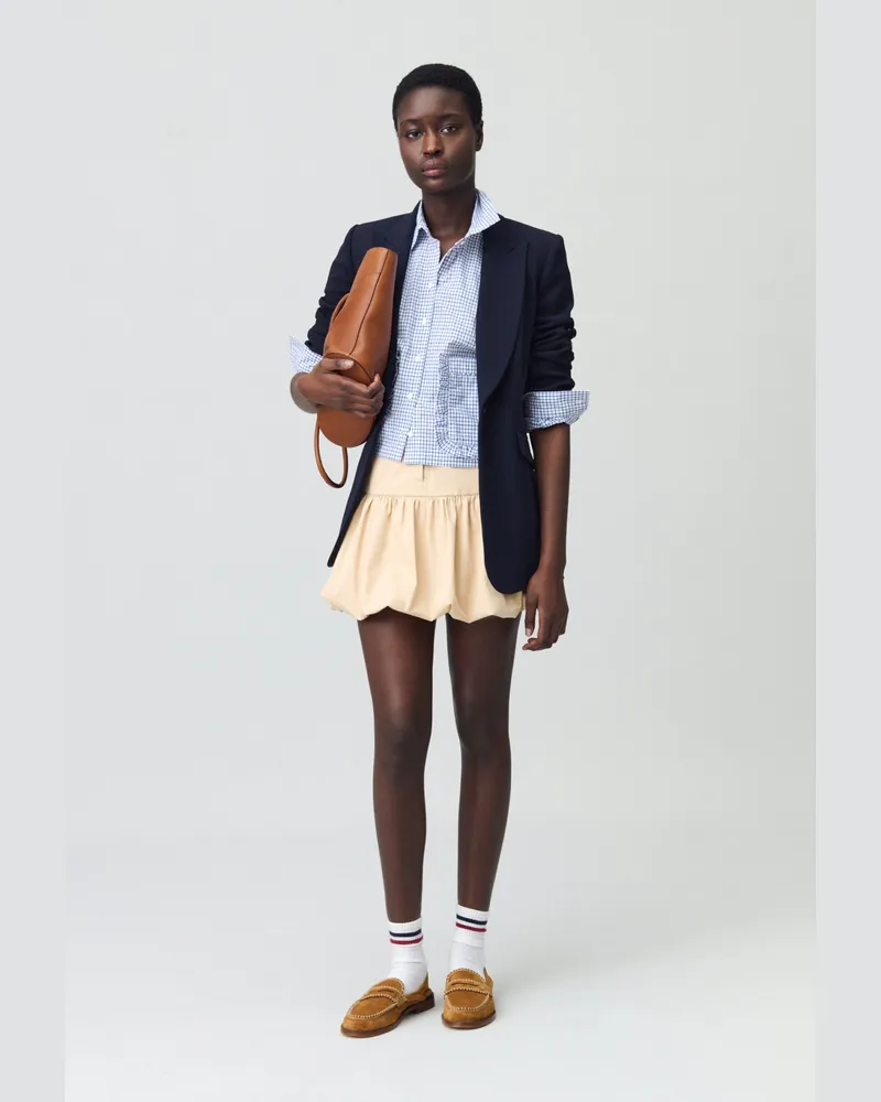 Claudie Pierlot Kurzer Ballonrock Sand