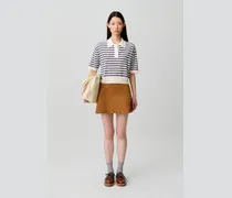 Gestreiftes Strickpolo