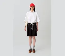 Baumwoll-T-Shirt mit Polokragen