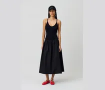 Midikleid mit Strickoberteil