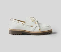 Bootsschuhe aus Leder