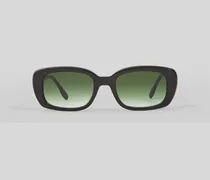 Rechteckige Sonnenbrille