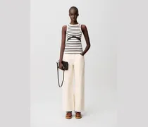 Breton-Shirt aus Baumwolle, Spitze