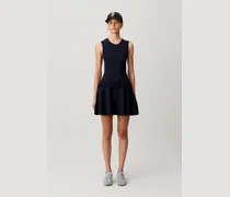 Strickkleid mit Volant