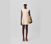 Ärmelloses kurzes Kleid
