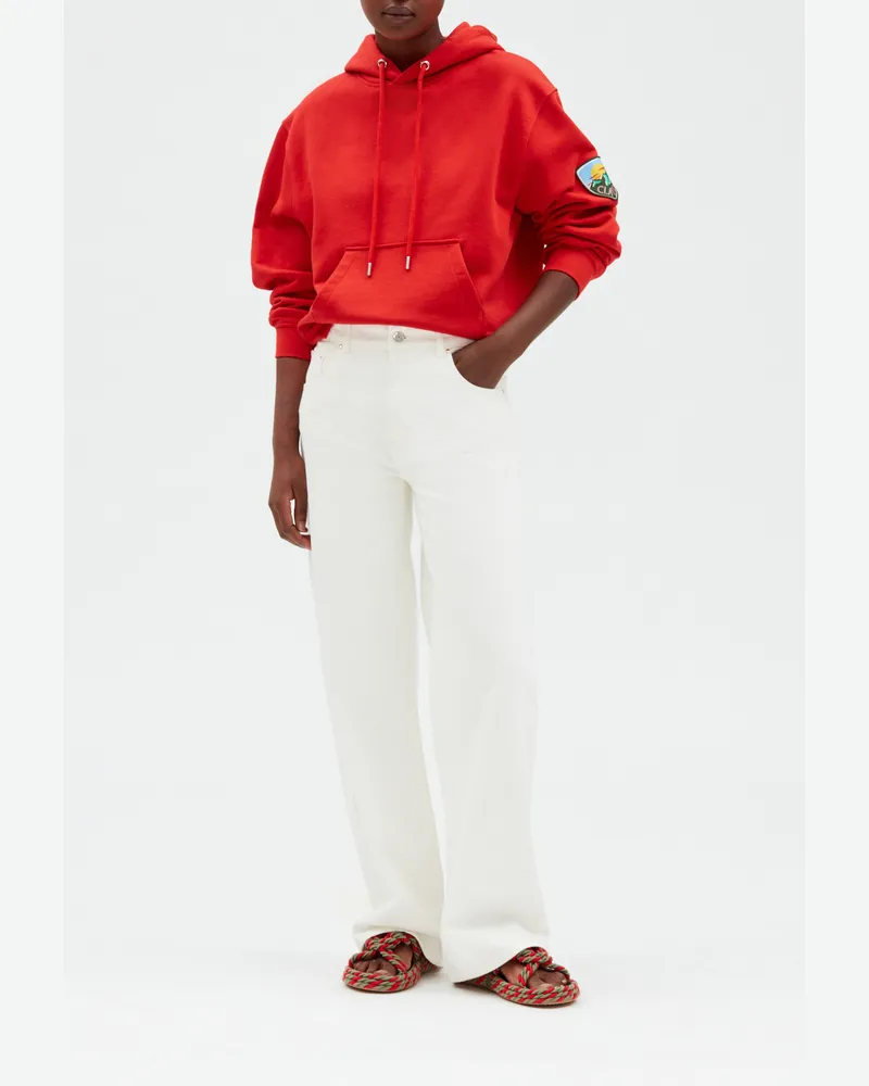 Claudie Pierlot Weite Jeans, ecru Ecru