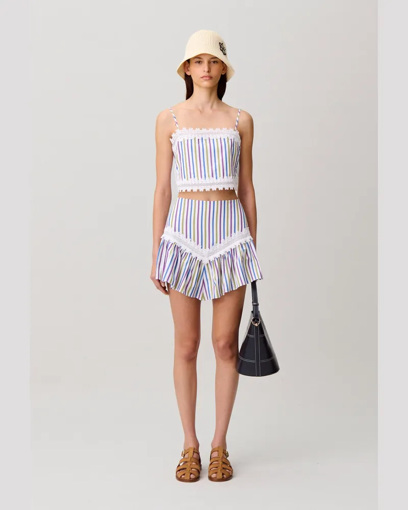 Claudie Pierlot Kurzes Trägertop Multico