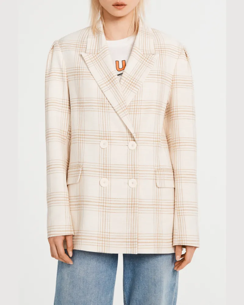 Claudie Pierlot Gerader Blazer Zweifarbig