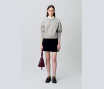 Sweatshirt mit Kragen