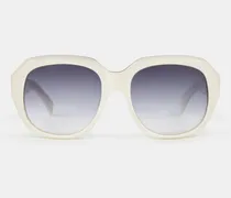 Viereckige Sonnenbrille