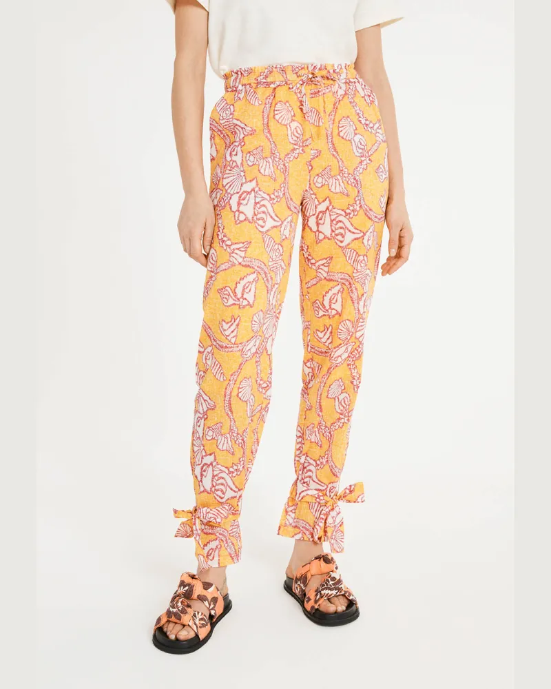 Claudie Pierlot Hose aus Baumwolle Heller