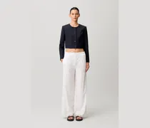 Fließende Hose mit Spitze