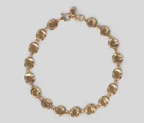 Vergoldete Halskette