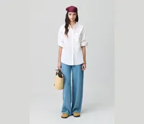 Gerade geschnittenes Hemd