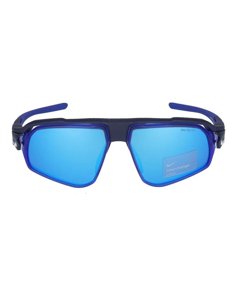 Nike Sonnenbrille  Flyfree M FV2391 410 Matt Navy/Blue Mirror/Volt/14/135 410