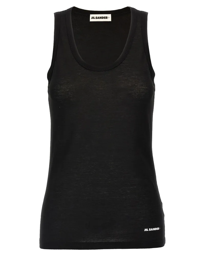 Jil Sander Logo Top Black