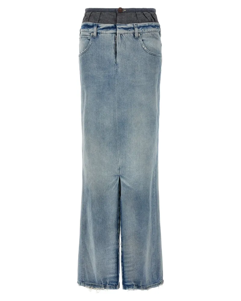 Maison Margiela Slits Denim Rock Multicolor