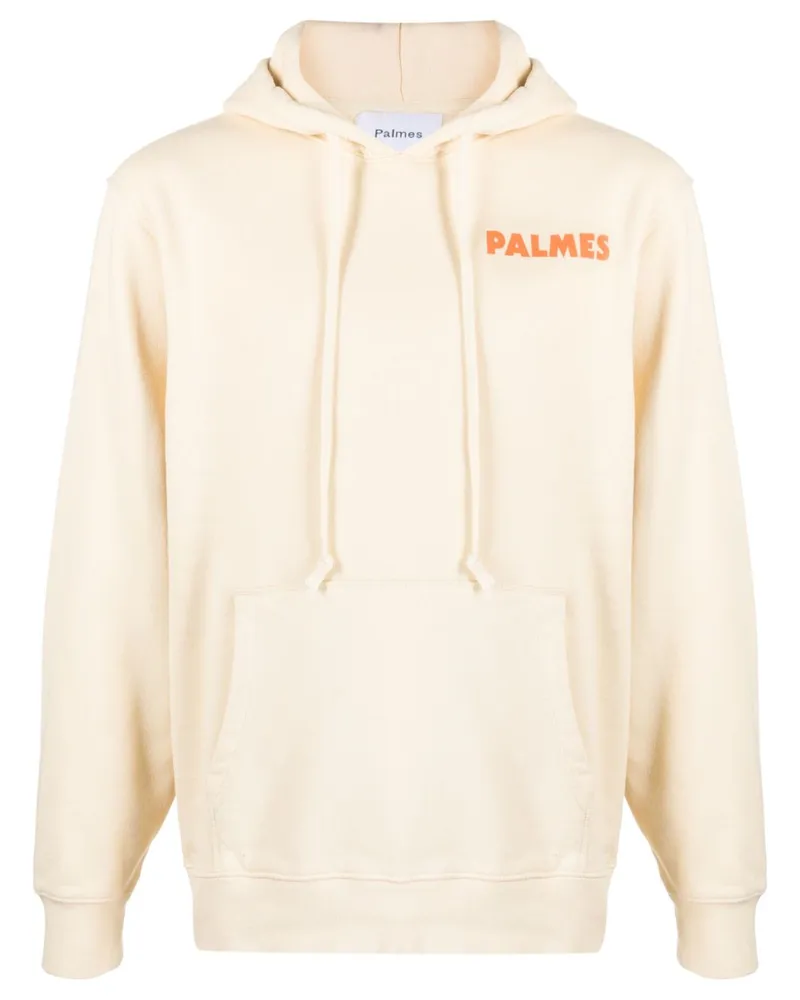 Palmes Logo Bio -Baumwollhaubee White