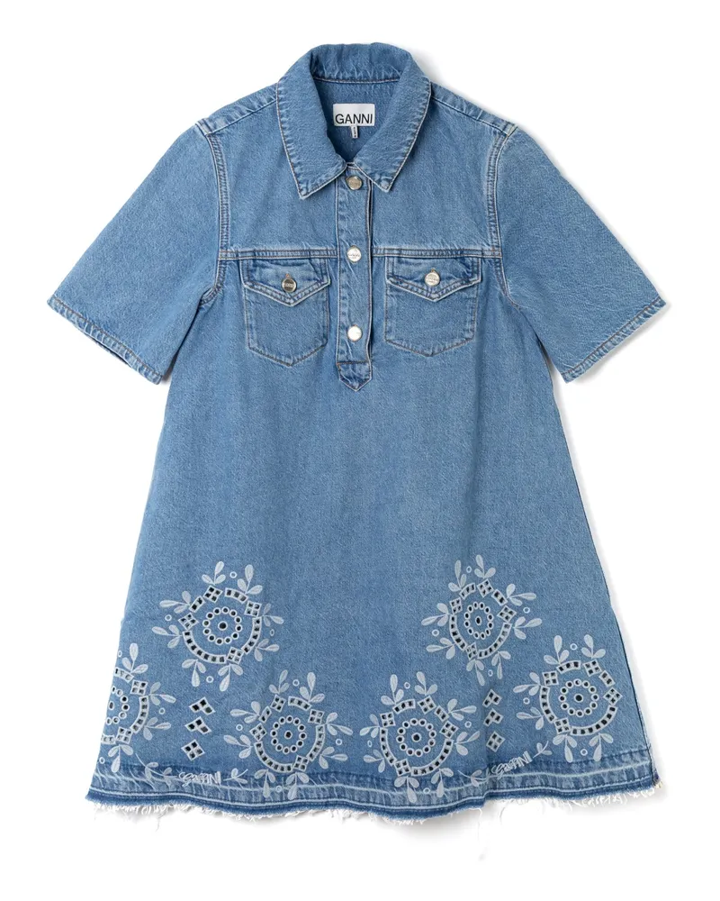 Ganni Kleider Blue