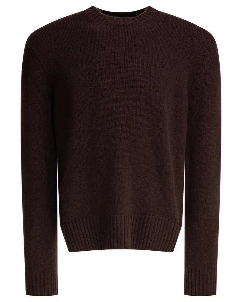 Tom Ford Kaschmirpullover mit Rundhalsausschnitt Brown