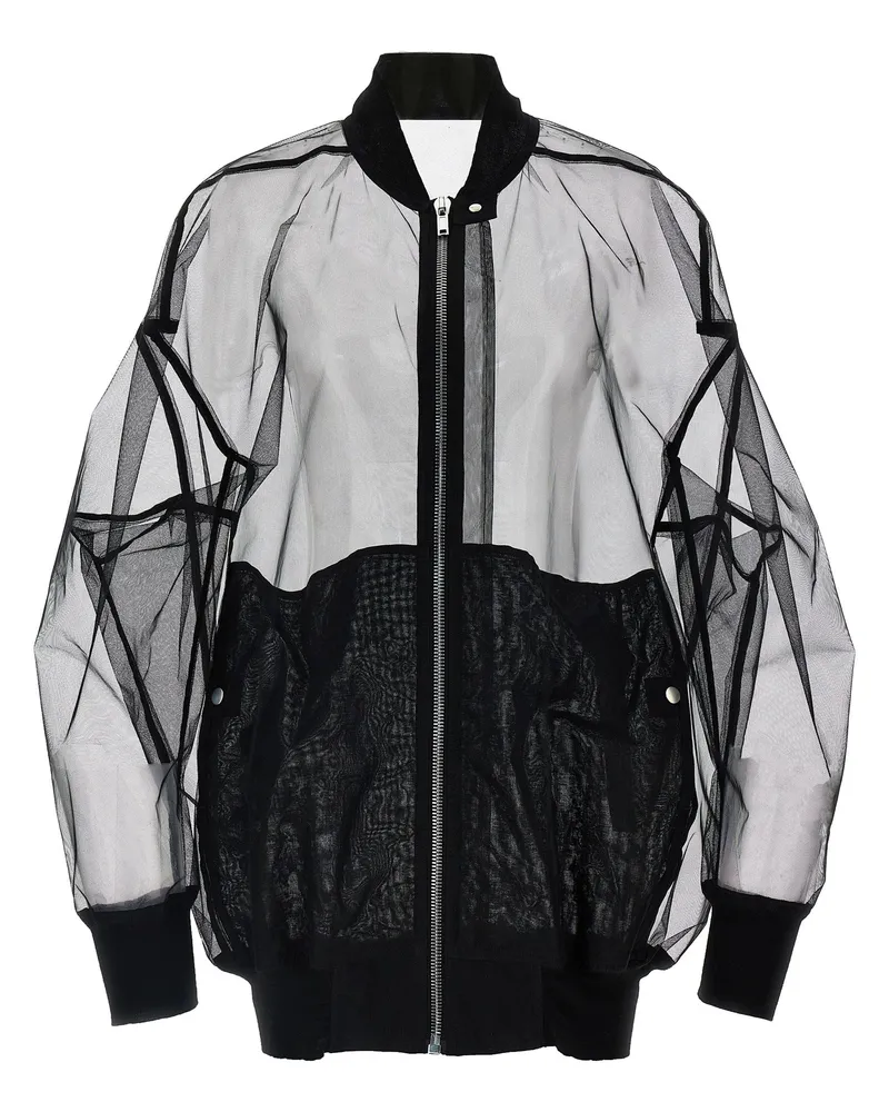 Rick Owens Jumbo Flug' Bomberjacke Black