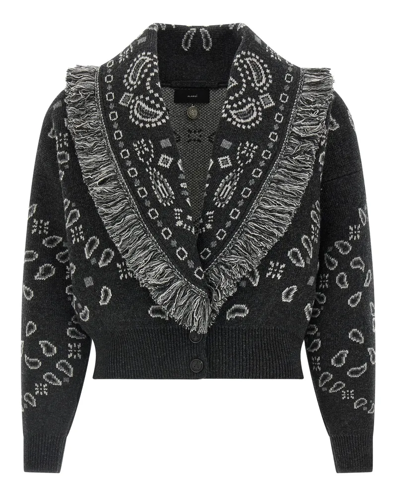 Alanui Ikon' Bomber -Strickjacke Multicolor