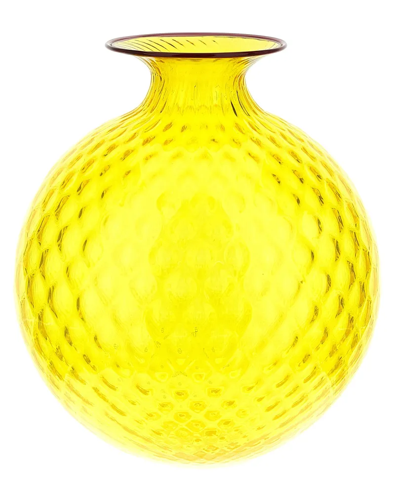 Venini Monofiore Balloton' Vase Yellow