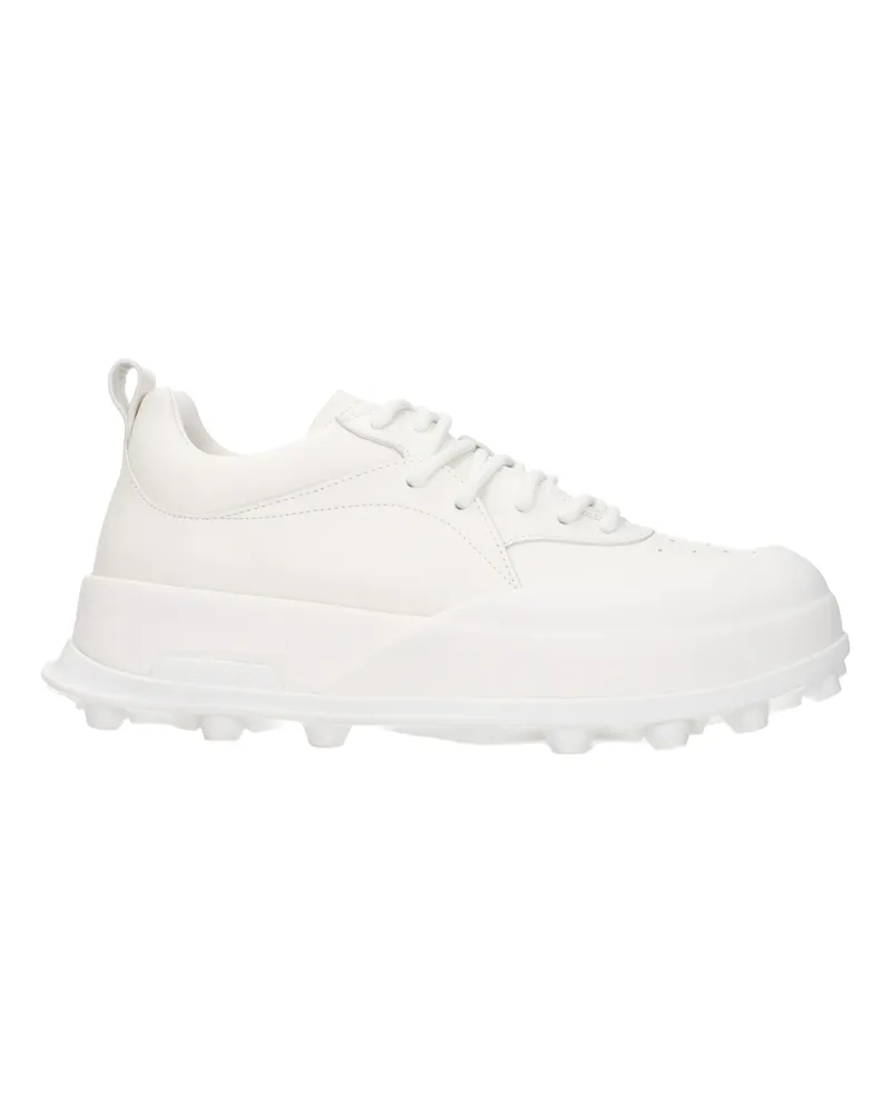 Jil Sander Sneakers Herren Leder weiß -