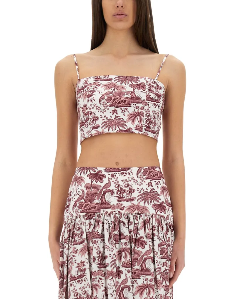 STAUD TANK TOP "FEDERICO Bordeaux