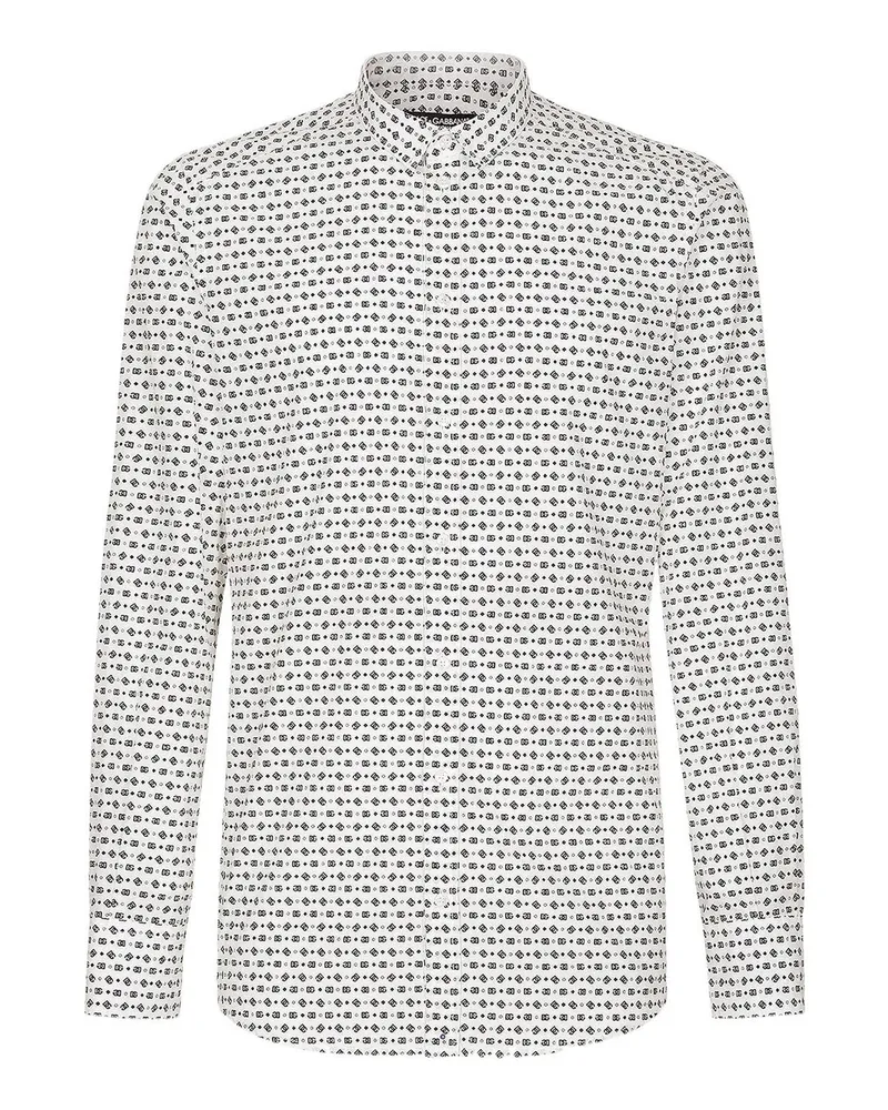 Dolce & Gabbana DG Hemd Weiß