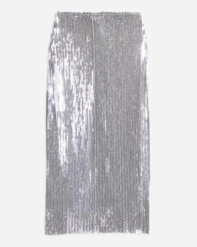 AMI Paris Röcke Silber Silver