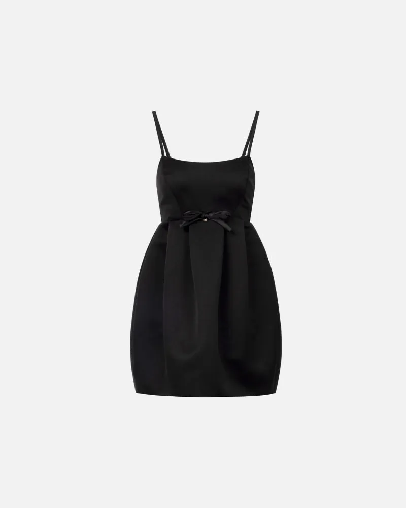 Elisabetta Franchi Kleid mit Bug Black