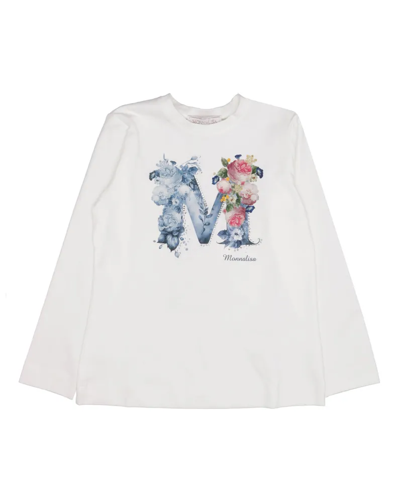 Monnalisa T -Shirts und Poloscreme Cream