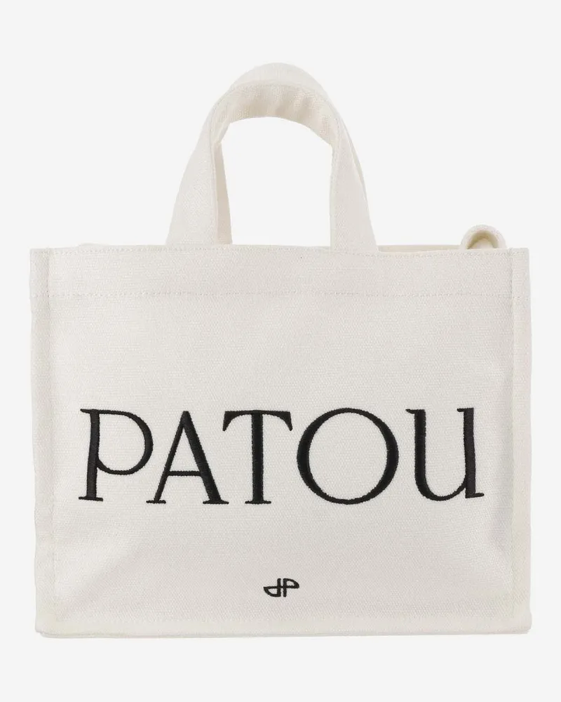 Patou Patou Baumwolltasche Weiß
