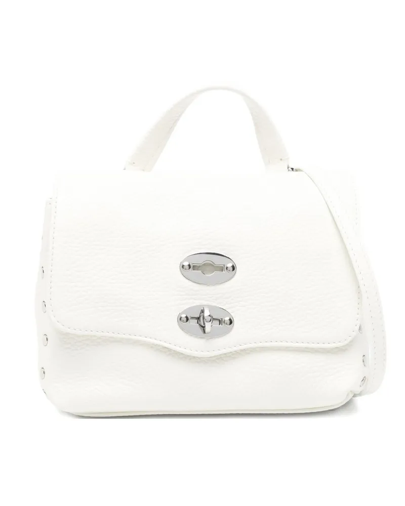 Zanellato Postina Daily Baby-Lederhandtasche White
