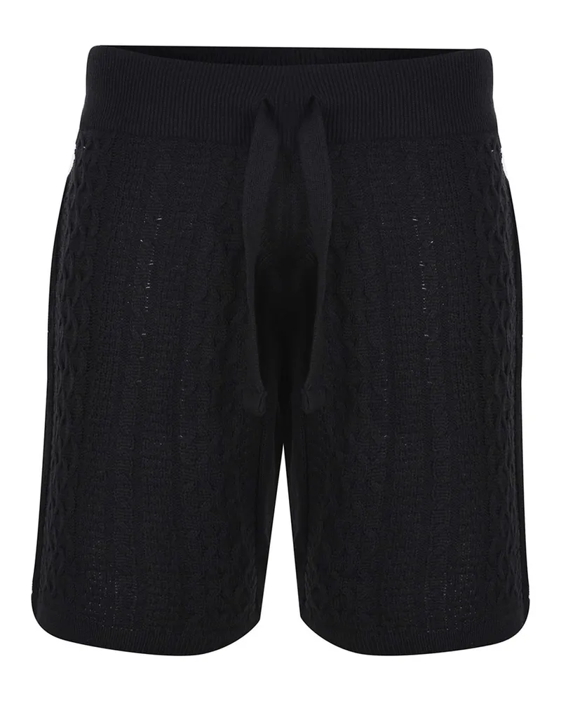 Family First Familien erste Shorts aus Baumwolle Black