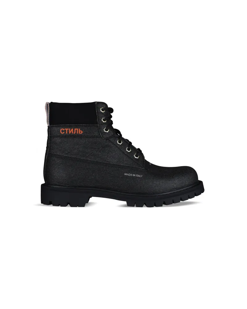 Heron Preston Boots lh Worker Stiefel Black