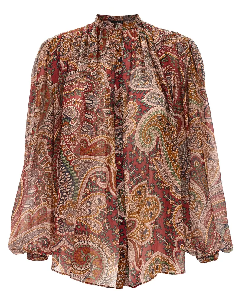 Etro Floral Paisley Bluse Multicolor