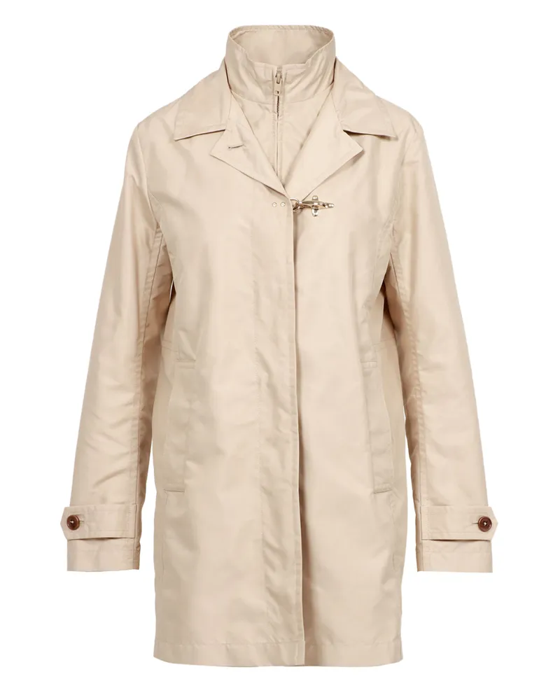 Fay Coats Beige Beige