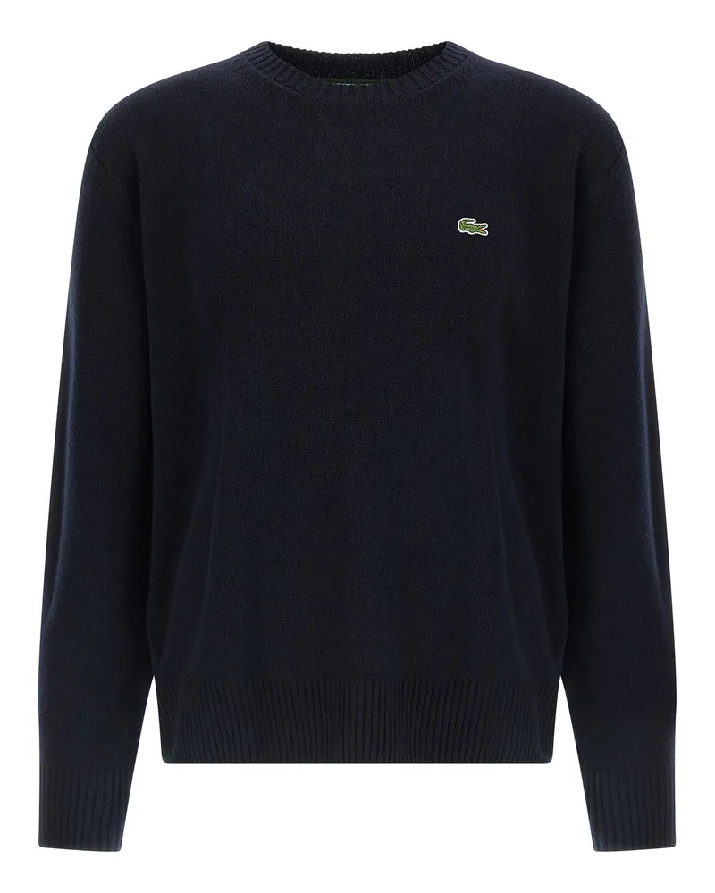 Lacoste Pullover mit Logo-Patch Blue