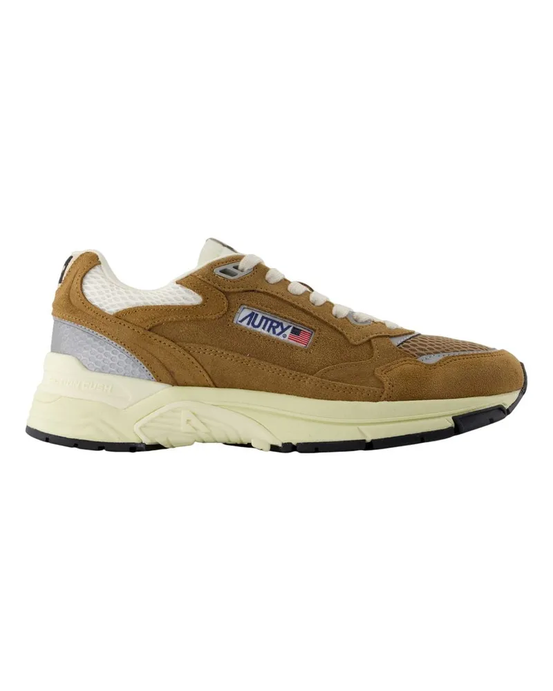 AUTRY Hyperway Sneakers  Leder Khaki Khaki
