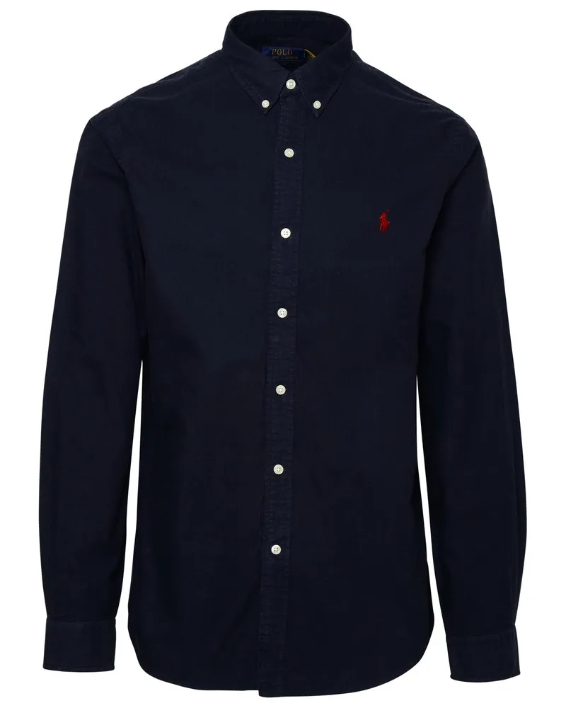 Ralph Lauren Blue Baumwollhemd Blue