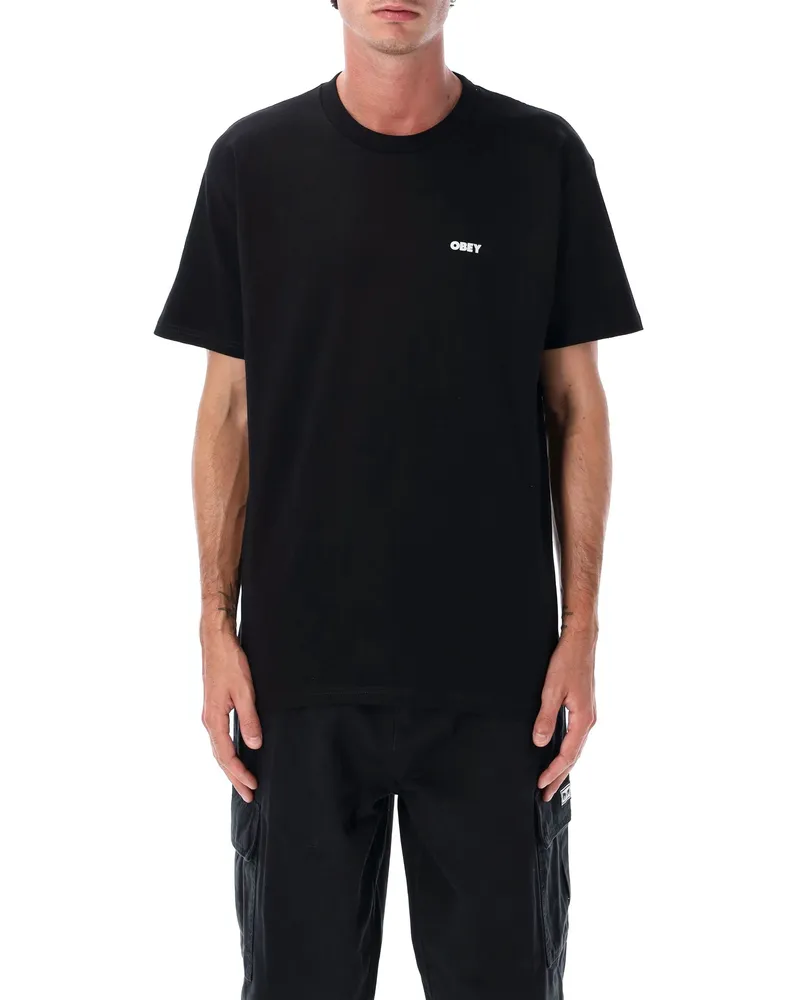 Obey Gehorchen T -Shirts und Polos schwarz Black