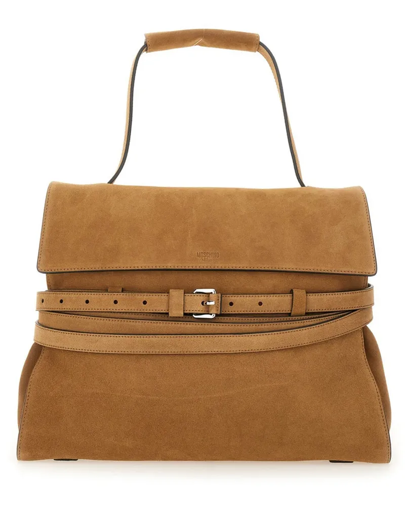 Moschino Binde Me" mittlere Tasche Buff