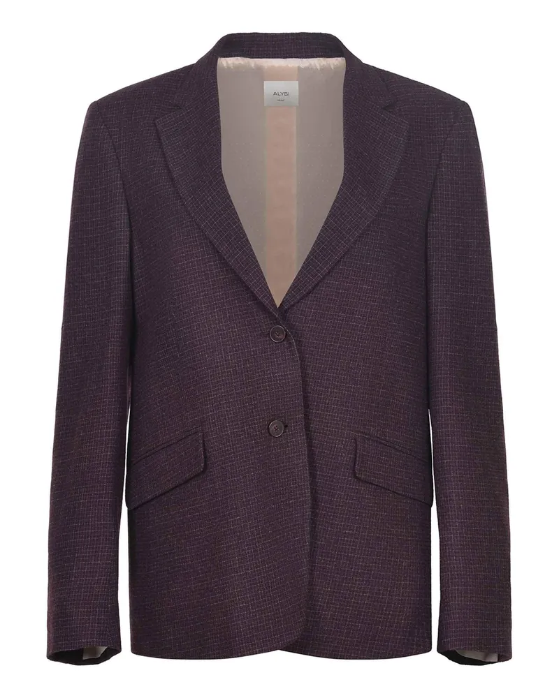 ALYSI Jacke aus Wolle Vino