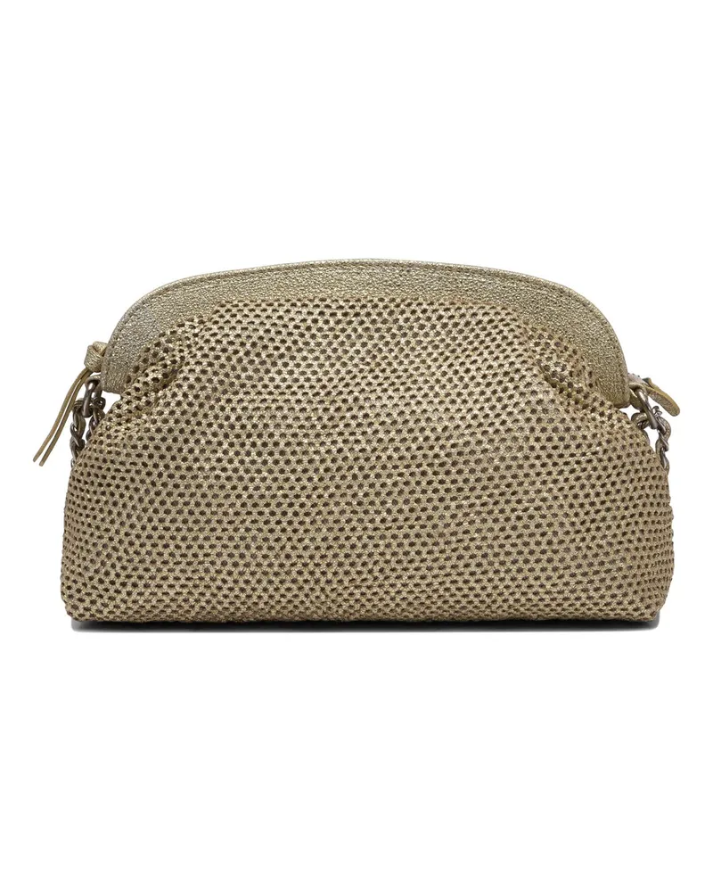 Reptile's House Reptil's Umhängetaschen des Hauses Gold