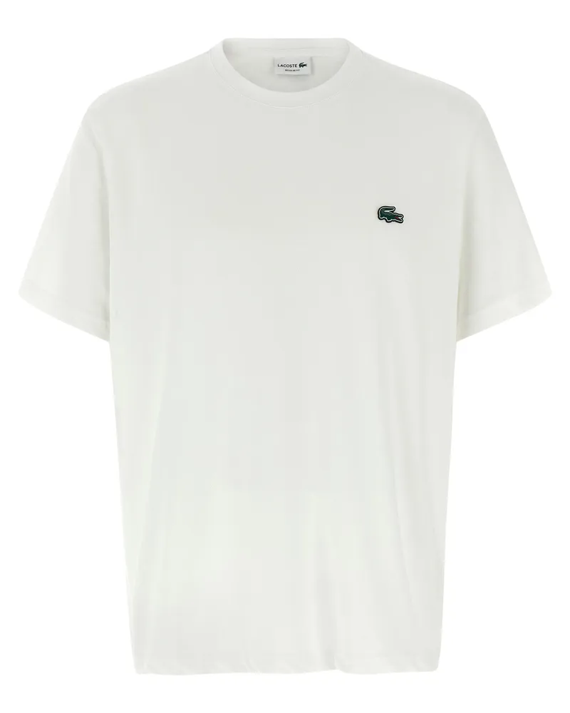 Lacoste Logo Patch T -Shirt White