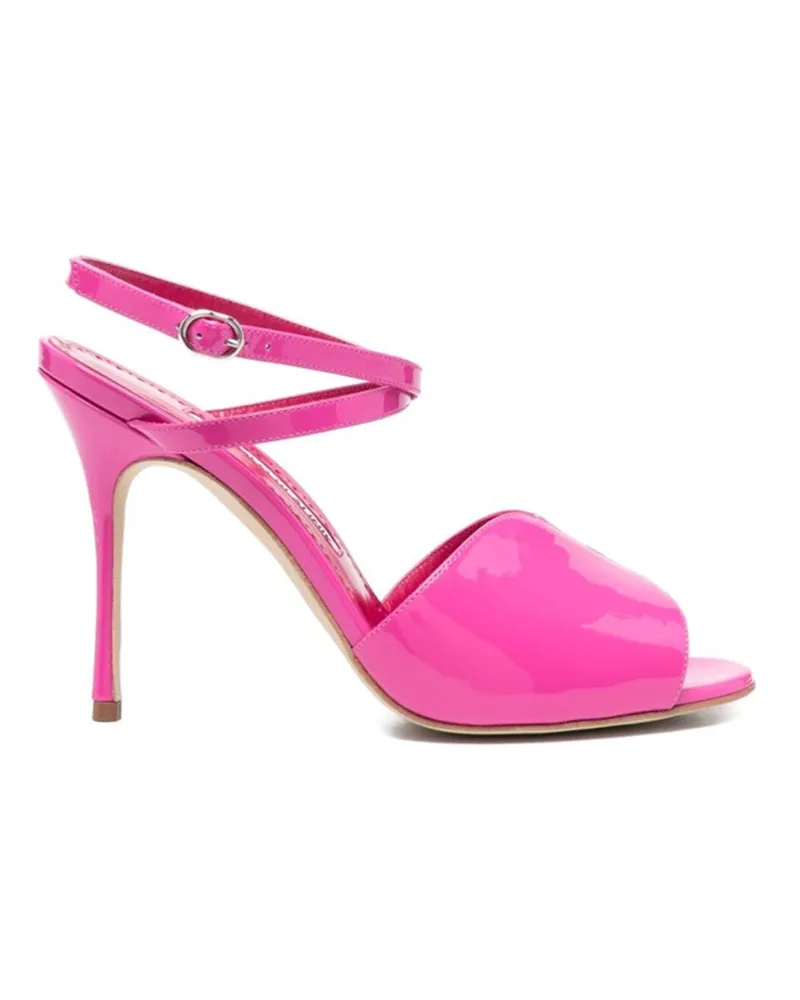 Manolo Blahnik Hourani 105 Sandalen Rosa
